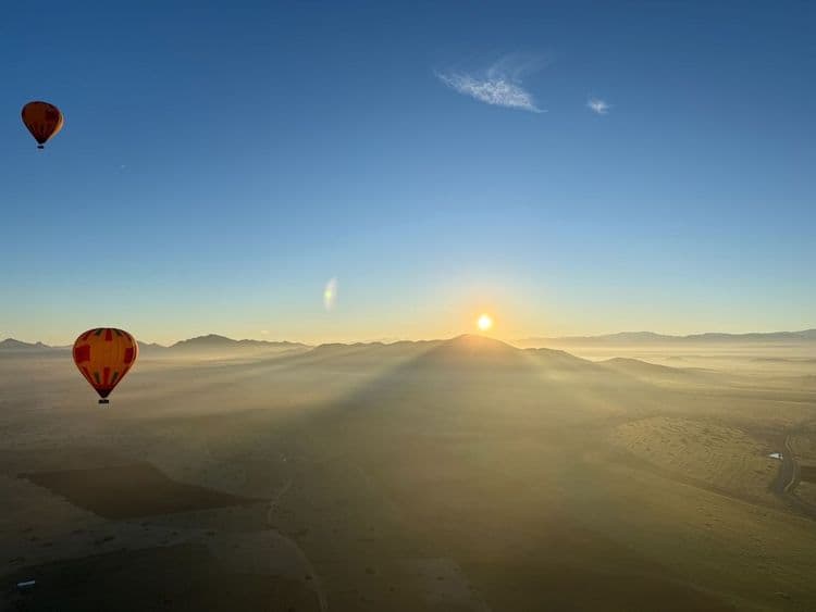 Hot Air Balloon Flight over Marrakech